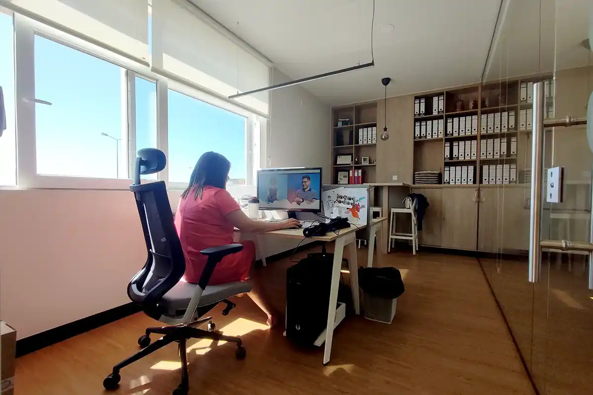 Escritórios privativos do Centro de Competências Empresariais em Matosinhos