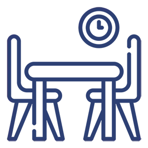 fully equipped meeting room available in the coworking space